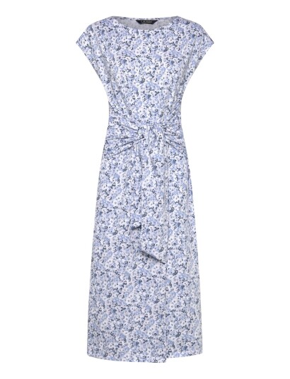 Lauren Ralph Lauren Refresh Ctn Mdl Jsy Knt Dresses Blue M