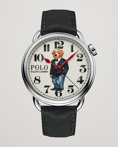 Polo Ralph Lauren 42mm Automatic Denim Tux Bear White Dial