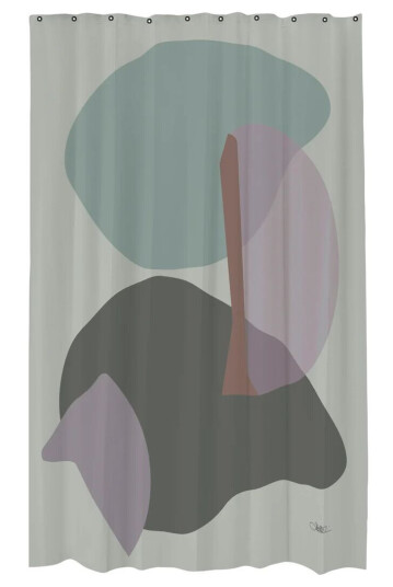 Mette Ditmer Gallery dusjforheng 150 x 200 cm Frost green