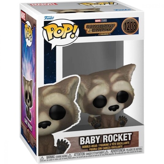 Funko Guardians of the Galaxy Volume 3 Baby Rocket Pop! Vinyl Figure 1208