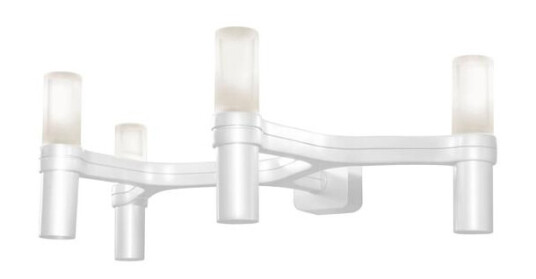 Nemo Crown 4 Vegglampe Hvit Nemo Crown 4 Vegglampe Hvit