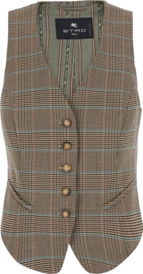 Etro Dame Dress Beige M,