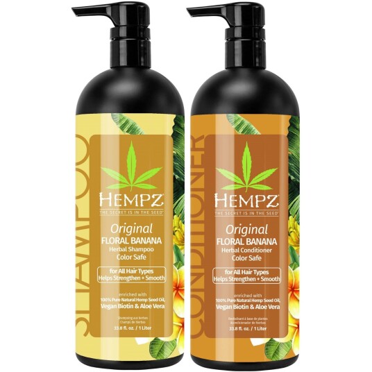 Hempz Original Herbal Bundle Shampoo 1000 ml & Conditioner 1000 ml