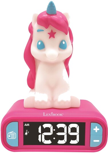 LEXIBOOK Unicorn vekkerklokke LEXIBOOK Unicorn vekkerklokke