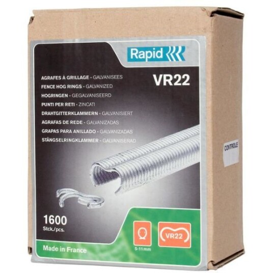 Rapid VR22 Rundklammer til Festing av Planter 1600-pakning