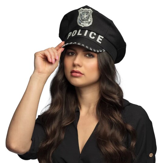 Politi Hatt med Stener