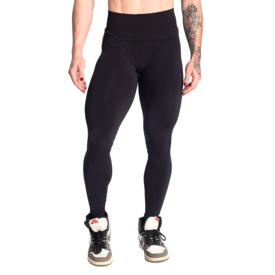 Better Bodies Scrunch Leggings Svart V2 Svart Medium