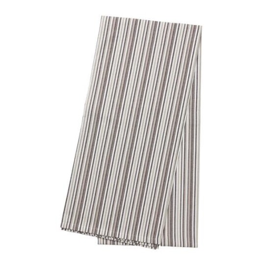 By Mogensen - Duk 140x240 cm small stripes hvit By Mogensen - Duk 140x240 cm small stripes hvit