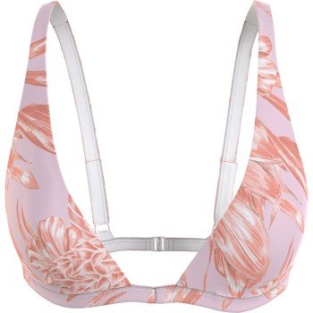 Tommy Hilfiger Triangle Fixed RP Bikini Top Rosa Small Dame Tommy Hilfiger Triangle Fixed RP Bikini Top Rosa Small Dame
