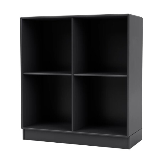 Montana SHOW hylle 69,6 x 69,6 cm, sokkel 7 cm 04 Anthracite