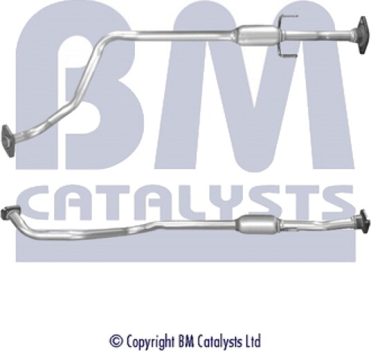 Eksosrør BM CATALYSTS BM50285