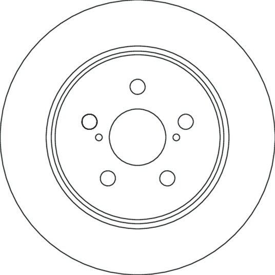 Bremseskive TRW DF6828