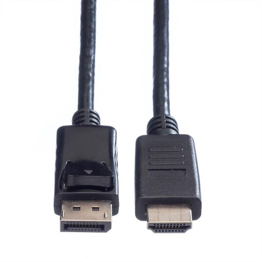 VALUE DisplayPort Cable, DP - HDTV, M/M, 2m VALUE DisplayPort Cable, DP - HDTV, M/M, 2m
