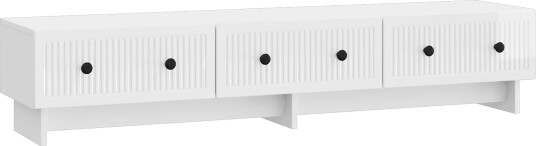TV skap Høgglans hvit 147 x 34,5 x 30 cm Konstruert tre TV skap Høgglans hvit 147 x 34,5 x 30 cm Konstruert tre