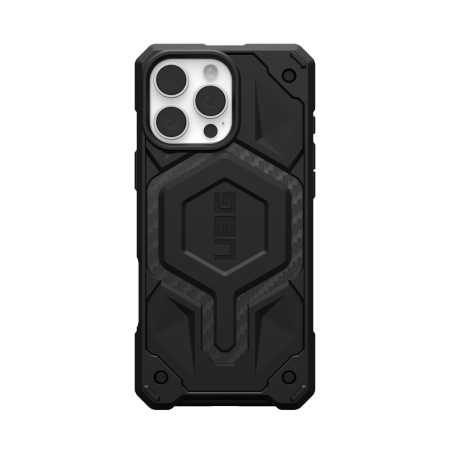 UAG Monarch Pro Mobildeksel for iPhone 16 Pro Max med MagSafe - Karbonfiber UAG Monarch Pro Mobildeksel for iPhone 16 Pro Max med MagSafe - Karbonfiber