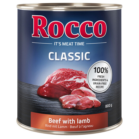 Rocco Classic 6 X 800 G Storfekjøtt Med Lam