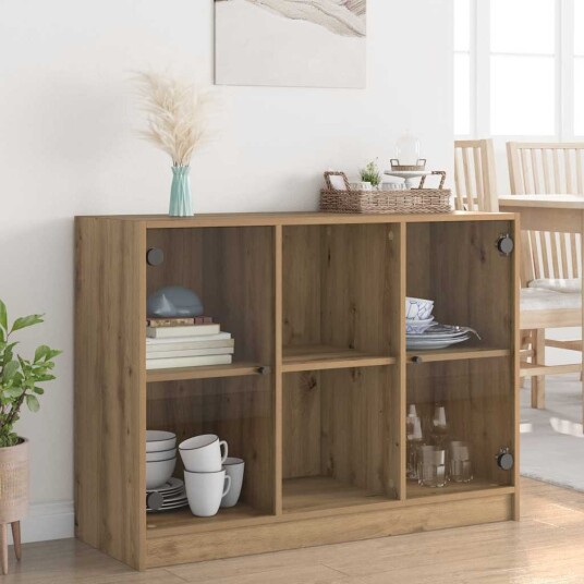 Skjenk artisan eik 102x37x75,5 cm konstruert tre 8721158602312