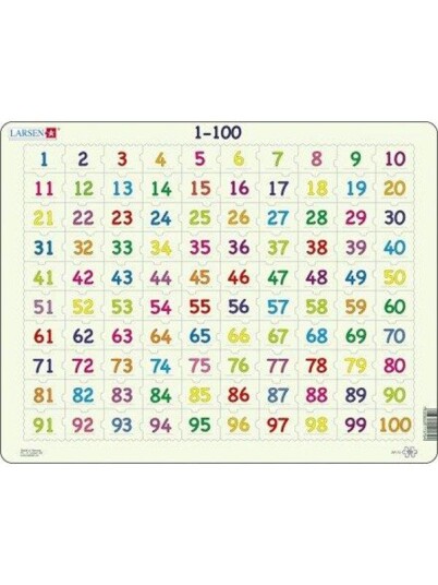Larsen Puzzles 1-100 Puzzle Larsen Puzzles 1-100 Puzzle
