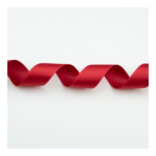 Satengbånd 16mm, 331 True red