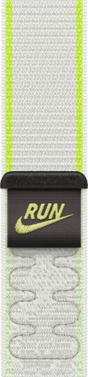 Apple Nike - Sløyfe For Smart Armbåndsur - 46Mm - 145 - 220 Mm - Ekte Hvit
