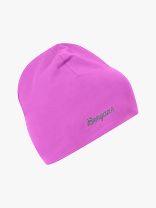 Bergans Kids Cotton Beanie Lilla 52