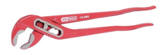 Ks Tools 300 Mm Rød Vandpumpetang med 7 Justeringstrinn DIN 8976