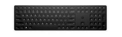 HP 450 Programmerbart trådløst 100% tastatur med USB - Svart