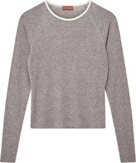 Heyanno Mmhmagnetic Wool Tee   GREY MELANGE   XS