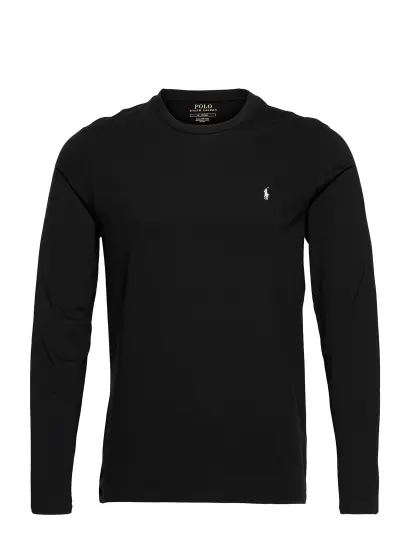Polo Ralph Lauren Cotton Jersey Sleep Shirt - Black - XXL