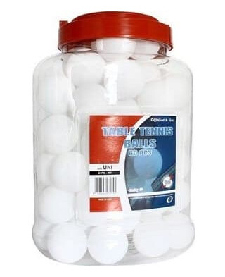 Get & Go bordtennisballer 60 stk