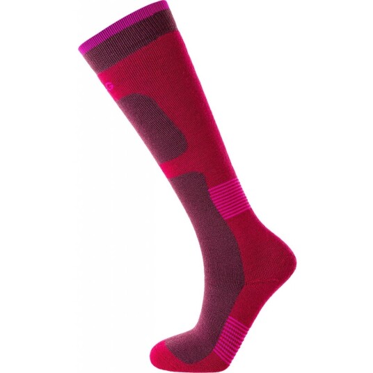 ZIGZAG Tippy Ski Socks Cerise Cerise 25 28