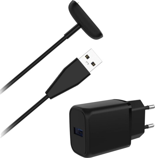 Fitbit Charge 5 Vegglader 18W + Ladekabel, 1m