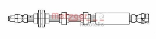 Bremseslange METZGER 4111803 Bremseslange METZGER 4111803