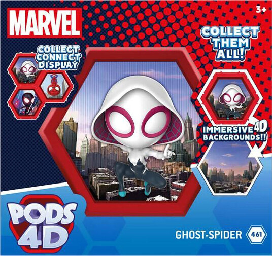 Spider-man Pod 4D Marvel Spider Gwen - Multi/patterned - ONE SIZE Spider-man Pod 4D Marvel Spider Gwen - Multi/patterned - ONE SIZE