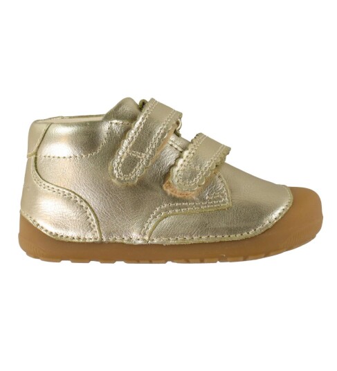Bundgaard Babysko Petit Velcro Blonde Champagne Bundgaard 19 Babysko Metallic