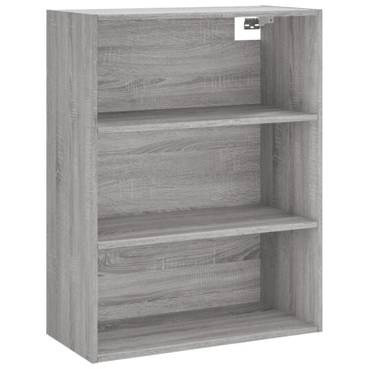 vidaXL Highboard grå sonoma 69,5x34x180 cm konstruert tre 8720845928902