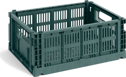 Hay Colour Crate Medium Oppbevaring Dark Green