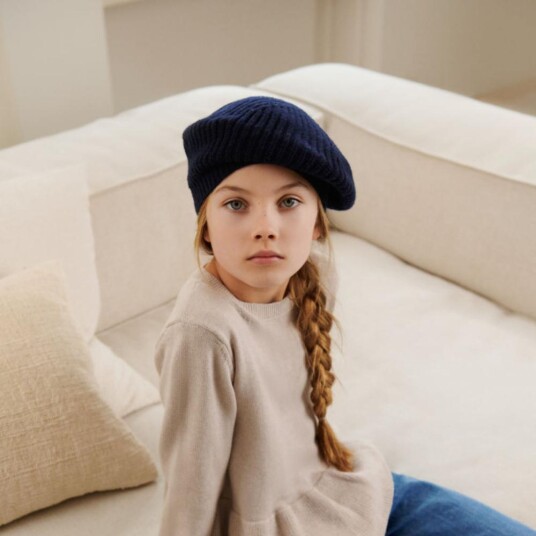 Liewood Borg beret hat – classic navy 1 2år Liewood Borg beret hat – classic navy 1 2år