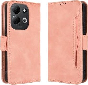 Xiaomi Redmi 17 5G/4G Kortholder Lommebokveske - Rosa Xiaomi Redmi 17 5G/4G Kortholder Lommebokveske - Rosa