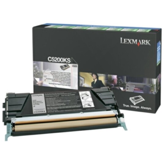 Lexmark C5200KS Tonerkassett sort 1.500 sider return