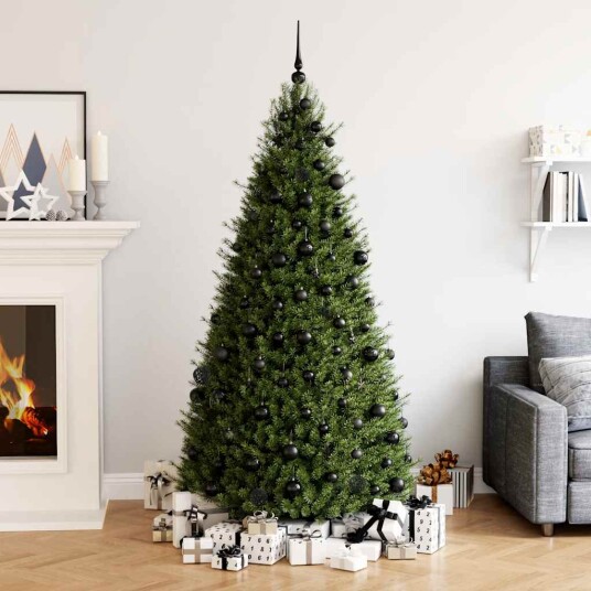 vidaXL Julekulesett 111 deler svart polystyren vidaXL Julekulesett 111 deler svart polystyren