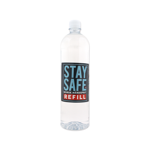 Annet Norsk Håndsprit 1 Liter Refill Desinfeksjonsmiddel 70%