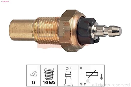 Sensor, motortemperatur EPS 1.830.056 Sensor, motortemperatur EPS 1.830.056