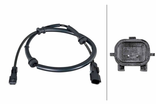 Sensor, ABS HELLA 6PU 358 252-071