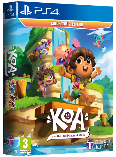 Koa and the Five Pirates of Mara (Collector's Edition) (PS4) Koa and the Five Pirates of Mara (Collector's Edition) (PS4)