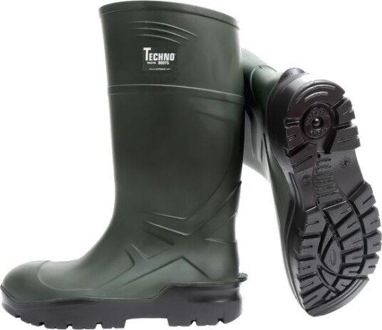 Techno Boots S5 Vernestøvel grønn, PU 44 Techno Boots S5 Vernestøvel grønn, PU 44