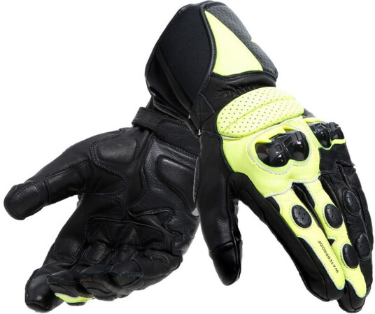 Dainese Impeto D-Dry vanntett motorsykkel hansker 3XL Svart Gul