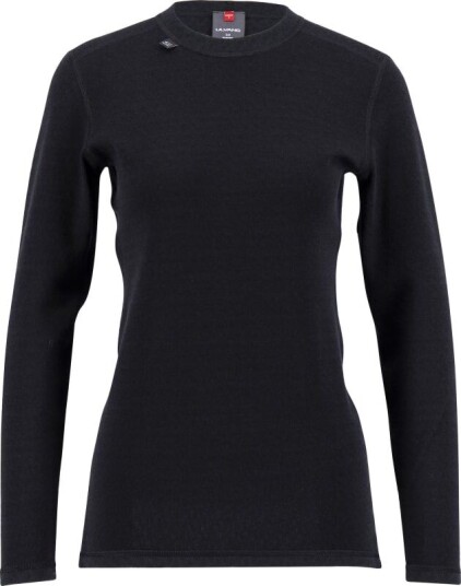 Ulvang Women's Comfort 200 Round Neck XS, Black/Black