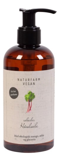 Naturfarm Rabarbra Håndsåpe  250ml