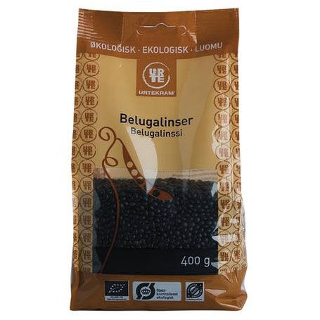 Urtekram Beluga Linser 400g